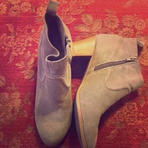 Suede Block Heel Mossimo Supply Botties